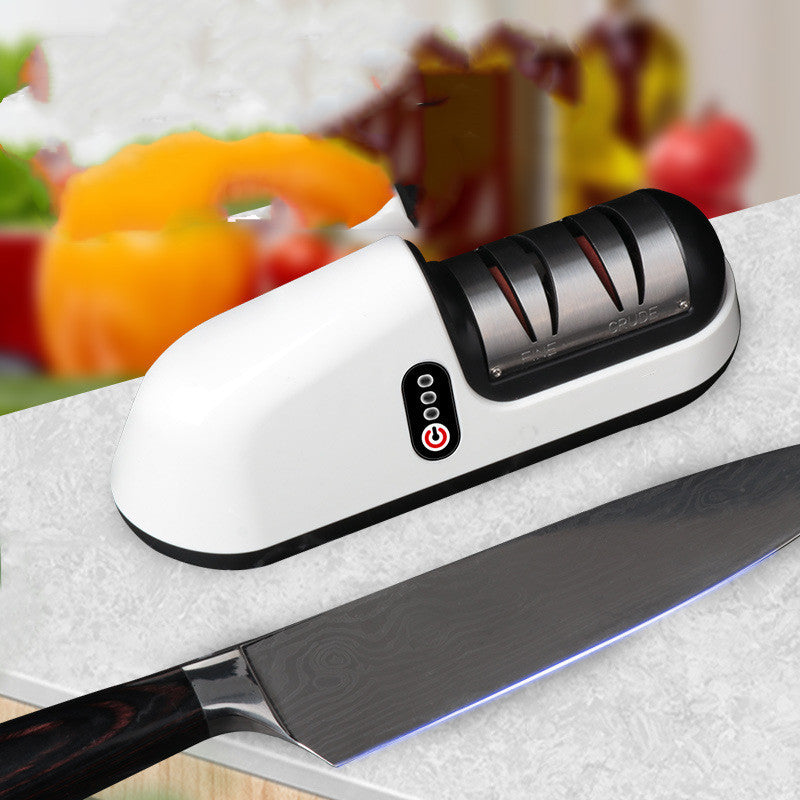 3-Stage Professional Knife Sharpener: Fast and Effective for Straight Blades