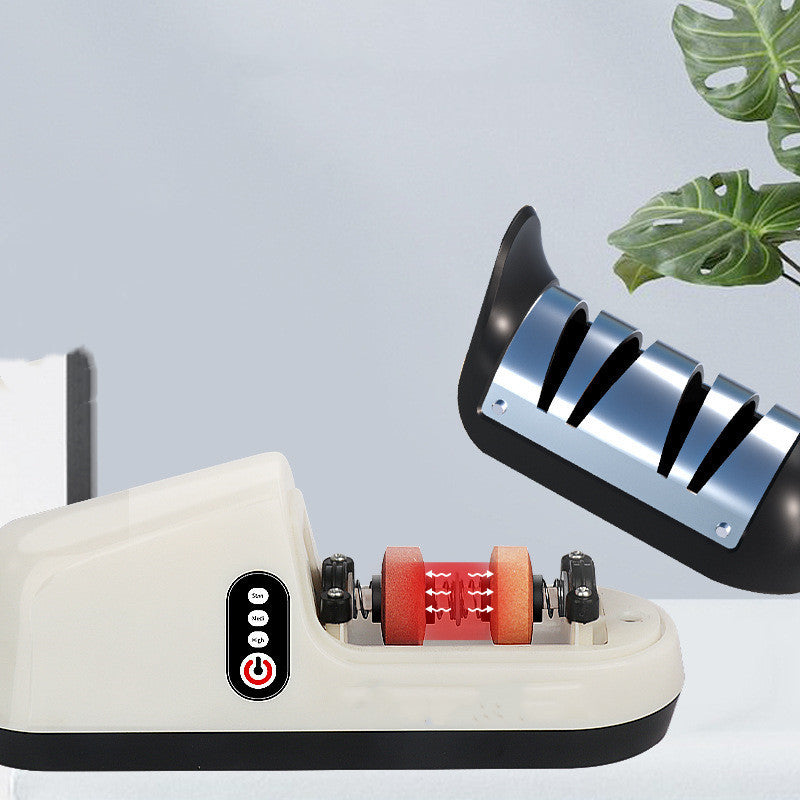 3-Stage Professional Knife Sharpener: Fast and Effective for Straight Blades