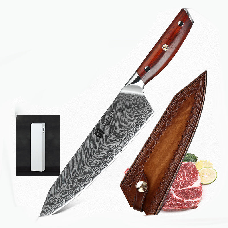 Chef's Western-Style Meat Cleaver: Essential Kitchen Knife for Home Cooking